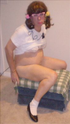 bobby-soxer
Keywords: stockings bra cd cotton crossdresser cute effeminate feminine girlie girly heels legs miniskirt knickers panties underwear undies upskirt pretty transvestite