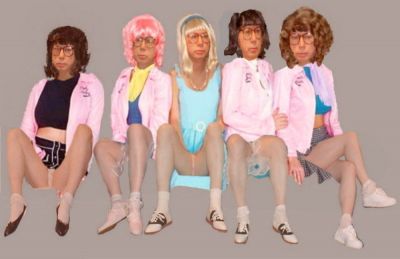 bobby-soxers
Keywords: bobby socks saddle shoes poodle skirt