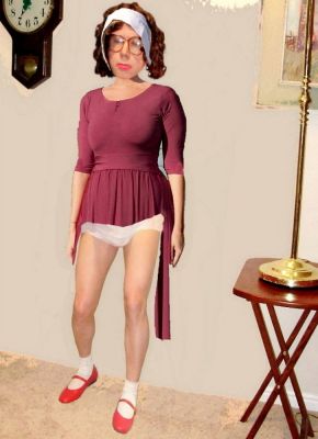 handmaid
Keywords: stockings bra cd cotton crossdresser cute effeminate feminine girlie girly heels legs miniskirt knickers panties underwear undies upskirt pretty transvestite