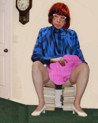 librarian
Keywords: stockings bra cd cotton crossdresser cute effeminate feminine girlie girly heels legs miniskirt knickers panties underwear undies upskirt pretty transvestite