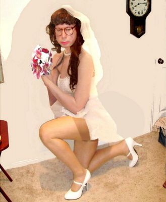 bride
Keywords: stockings bra cd cotton crossdresser cute effeminate feminine girlie girly heels legs miniskirt knickers panties underwear undies upskirt pretty transvestite
