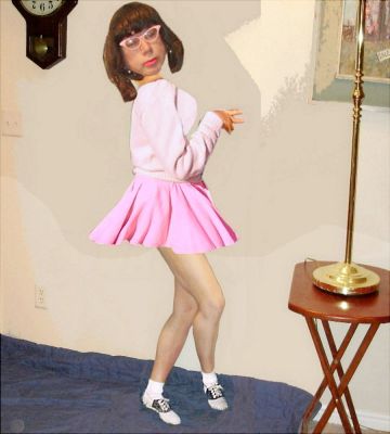 saddle shoes bobby-soxer
Keywords: bobby socks saddle shoes poodle skirt