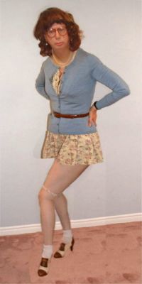 sweater
Keywords: bobby socks saddle shoes poodle skirt